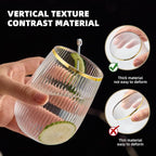 Lueumxc 36 Pack Plastic Wine Glasses, 15Oz Gold Rim Origami Disposable Wine - Image 3