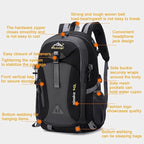 40L Hiking Backpack, Lightweight Daypack - Image 3