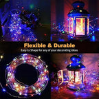20 Pack Multi-Color LED Fairy Lights Battery Operated, 7FT 20 LED Waterproof - Image 6
