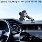 VAUBORTTI 1" Ball Phone Mount – Aluminum Alloy Arm & Base, Double Ball Joint - Image 2