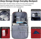 MAXTOP Deep Storage Laptop Backpack Business Anti-theft Backpacks College - Image 2