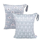 ALVA ALVABABY 2pcs Cloth Diaper Wet Dry Bags Waterproof Reusable by ALVABABY