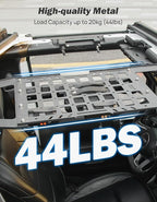 JOYTUTUS Hard Top Roof Rack Molle Panel Compatible - Image 2