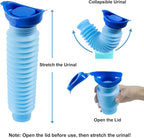 Pee Bottles for Men, Portable Urinal for Men, Collapsible Urine Bottle 750ML - Image 5