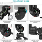Eave Mount for Ring Floodlight Cam Wired Pro & / Plus, Ring Smart Lighting - Image 7