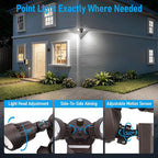 LEONLITE COB LED Security Light, Motion Sensor Outdoor Lights, Dusk to Dawn - Image 5