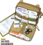 WYNEX Tactical Molle Admin Pouch of Double Layer Design, Admin Pouches Molle - Image 3