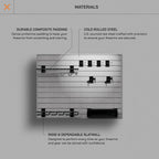 Hold Up Displays Gun Wall Mount Display, Modular Tactical Wall - Image 3