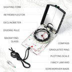 Orienteering Compass with Sighting Mirror - Image 2