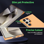 GRECAZO Slim Borderless for Samsung Galaxy S24 Ultra Phone Case 6.8" Ultra-Thin - Image 5