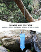 3L Gravity Fed Water Bag, Collapsible Portable Hydration Reservoir Compatible - Image 5