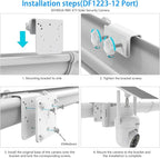 Gutter Mount Compatible with SEHMUA RBX-S73 Solar Security Camera, - Image 4