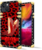 Compatible with iPhone 15 Case, Elegant High Heels Luxury Golden Decoration - Image 2