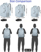 MATEIN Laptop Backpack 17 Inch, Womens Large Work Commute Backpack - Image 8