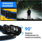 WUBEN E7 Adjustable Headlamp Bracket, LED Headlamp Hand Strap - Image 3