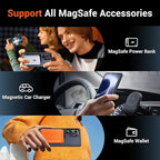 Temdan Designed for Samsung Galaxy S25 Ultra Case Magnetic, Slim Thin Phone - Image 3