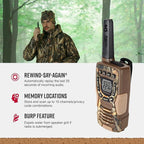 Cobra ACXT1035R FLT CAMO Floating and Waterproof Walkie Talkies - Image 4