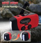 Emergency Hand Crank Weather Radio, AM/FM NOAA Portable Solar Radio - Image 2