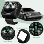 DOITOOL Car Compass Portable Auto Dashboard Ball Compass - Image 8