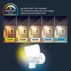 HALO FGS Ultra Bright Outdoor LED Security Floodlight, 120-227V w/CCT & Lumen - Image 5