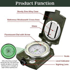 Compasses，Hiking Compass for Survival - Image 4