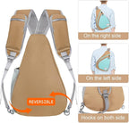 ZOMAKE Sling Bag, Small Crossbody Sling Backpack, Water Resistant Shoulder - Image 5