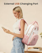 LOVEVOOK Backpack for Women, Laptop Backpack Women, Fits 17 Inch Laptop Bag - Image 2