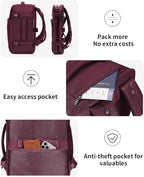 ECOHUB Travel Backpack for Women, Laptop Carry on Backpack - Image 8