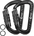 Rhino Produxs 12kN Heavy Duty Carabiner Clips, by Rhino+Produxs