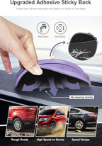 Loncaster Car Phone Holder, Car Phone Mount Silicone Car Pad Mat - Image 5