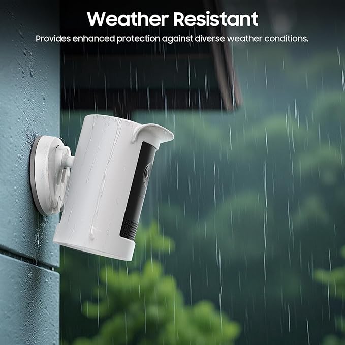 Fintie Silicone Case for Ring Outdoor Cam Plus, Soft Silicone Weather Resistant - Image 3