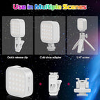 ULANZI U60 RGB Video Lights White LED Camera Light 360° Full Color Portable - Image 4