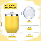 12oz Stemless Wine Tumbler - Image 3