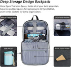 MAXTOP Laptop Backpack for Women Men College Bookbag Business Travel Backpack - Image 2