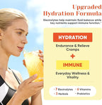 Venture Pal 2-in-1 Hydration + Immune Electrolytes Powder Packets - Image 2
