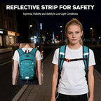 Ultra-Light Soft Daypack 15L/20L, Cushioned Breathable Back Panel Backpack - Image 4