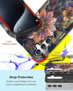 Compatible for Samsung Galaxy A27 5G Case, Dual Layer Heavy Duty 2 in 1 - Image 3