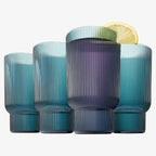 Shatterproof Acrylic Tall Drinking Glasses Set, European Style, Dishwasher Safe - Image 2
