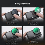 K&F CONCEPT Screw on UV Filter Compatible - Image 5