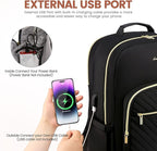 LOVEVOOK Laptop Backpack for Women 17.3 inch, Cute Womens Travel Backpack Purse - Image 5