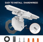 LED Security Lights Motion Sensor Outdoor Lights, 6500K Daylight, IP65 - Image 9