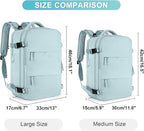 coofay Large Personal Item Travel Backpack - Image 2