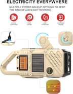 Walkie Talkies for Adults Rechargeable, FM/NOAA Emergency Radios - Image 5