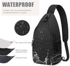 Pritent Crossbody Bags for Women Men Trendy Sling Bag Backpack Casual Chest Bag - Image 4