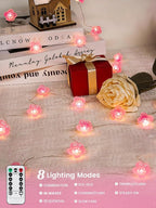 Cherry Blossom Flower String Lights - Image 2