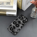 for iPhone 11 Pro Case, HL2 Cute Cool Cherry Black Hybrid 2 Layer Hard Shell - Image 5