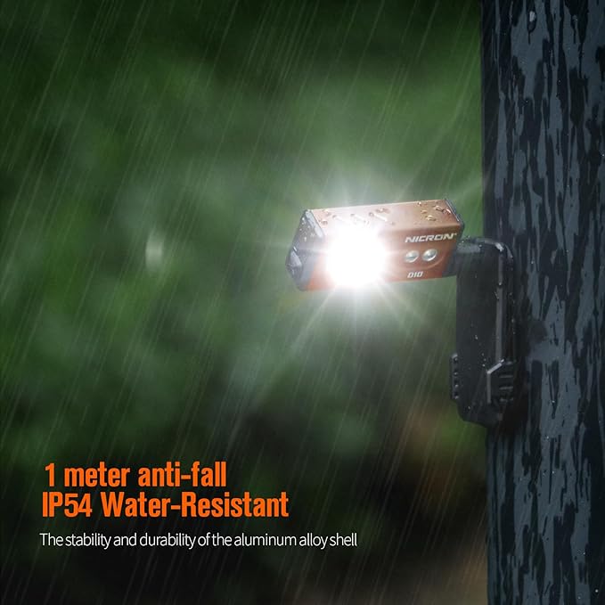 NICRON D10 Rechargeable Flashlights, 500 High Lumens EDC Mini Flashlight - Image 6