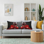 Decorative Home Body Pillow Covers Wine - Image 2