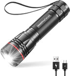 WdtPro Rechargeable Flashlights High Lumens, 1 Pack 10H Long Lasting Super by WdtPro