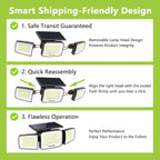DAMINY Solar Security Light - Image 2